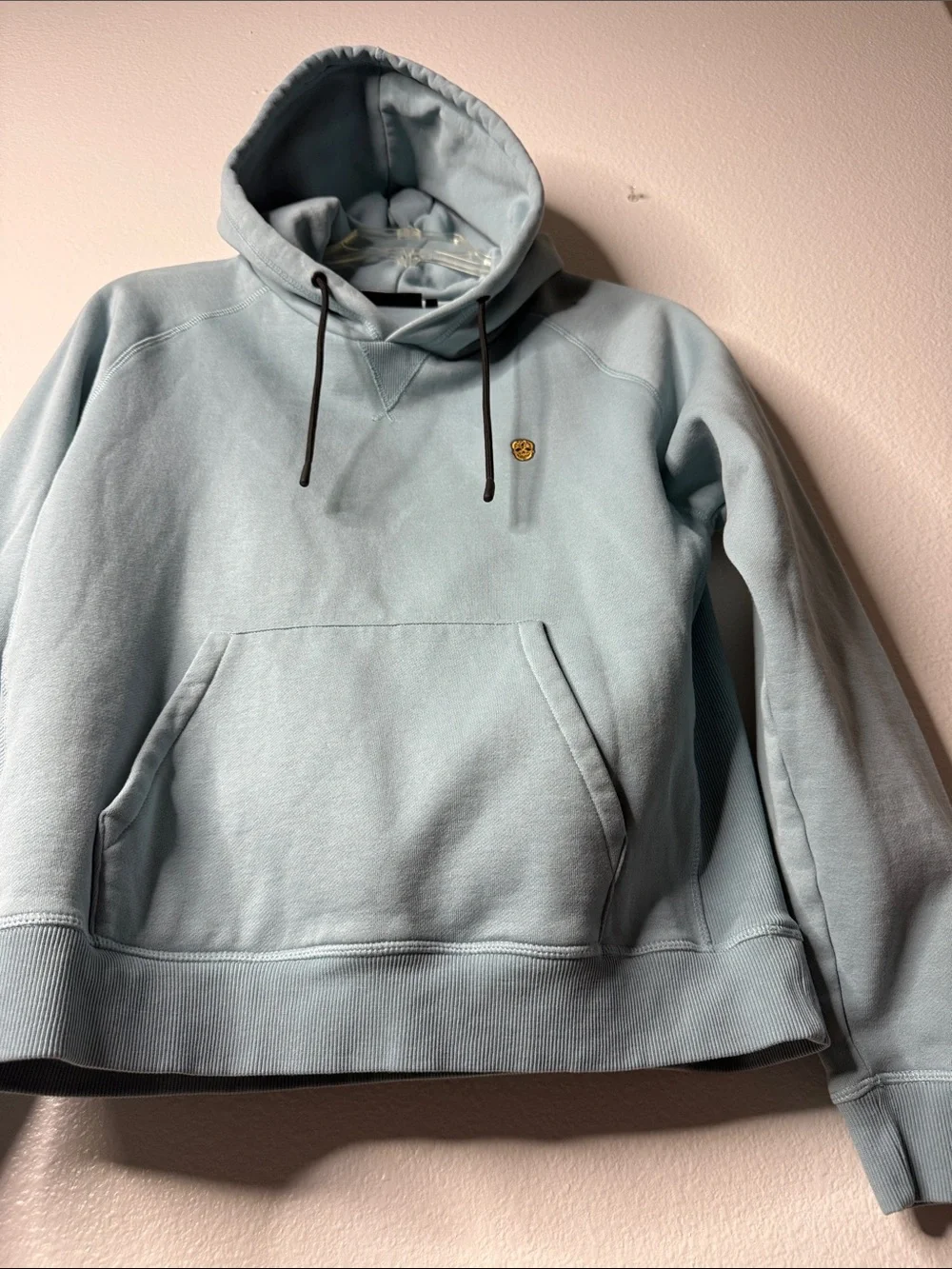 BLACK AND GOLD ANTWERP Sage Green Hoodie Sweatshirt M   (NWOT)
